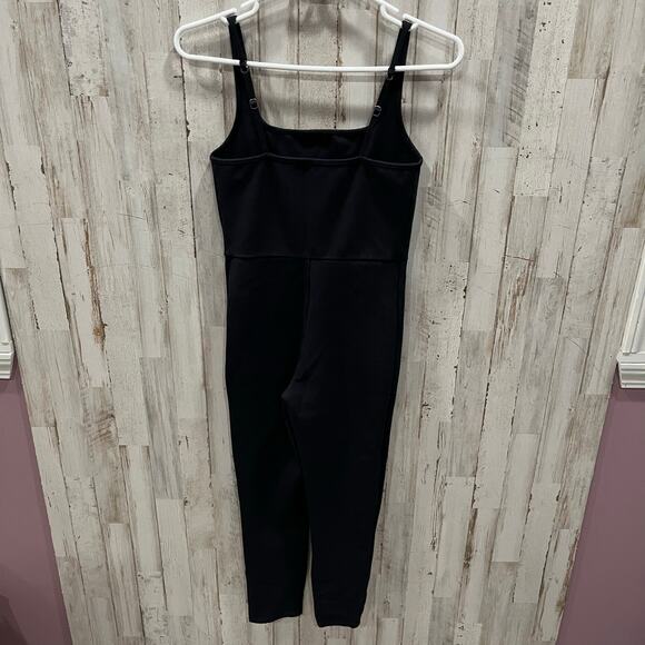 Abercrombie & Fitch Black Ponte Unitard One Piece Jumpsuit Athletic Lounge XSP - Picture 4 of 8